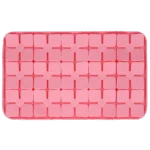 Covoraș de lins pentru câini, cu petale în formă de flori și ventuze, 21 x 34 cm, roz – Eat Slow Live Longer Lick Mat Dimensions Flower - imagine 2