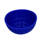 Bol antiînfulecare pentru câini, cu bază rotundă și proeminențe, Ø 17 cm, albastru – Eat Slow Live Longer Lick Mat Wobble Bowl - imagine 3