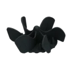 Inserție antiînfulecare pentru bolul câinelui, cu ventuze, gri S, diametru la bază 9,5 cm – Eat Slow Live Longer Gobble Stopper - imagine 3