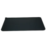 Covoraș din silicon pentru boluri, cu margine ridicată, M, 38 x 54 cm, gri – Eat Slow Live Longer Spill Mat - imagine 3