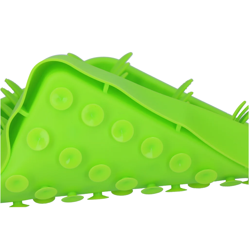 Covoraș de adulmecat din silicon cu bază antiderapantă – Eat Slow Live Longer Snuffelmat Gras - imagine 4