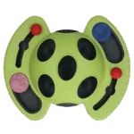 Puzzle pentru câini, pentru crochete și recompense, cu piciorușe antiderapante – Eat Slow Live Longer Puzzle Beetle - imagine 3