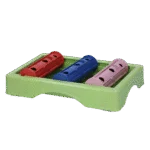Puzzle pentru câini pentru crochete și recompense, cu piciorușe antiderapante – Eat Slow Live Longer Puzzle Roller - imagine 2