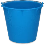 Găleată cu mâner galvanizat 7 l albastru regal – Vplast