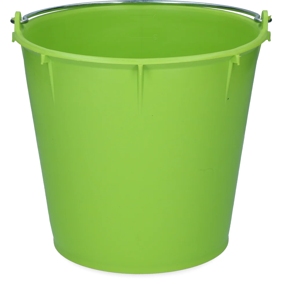 Găleată cu mâner galvanizat 7 l verde lime – Vplast - imagine 2