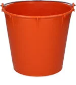 Găleată cu toartă galvanizată 7 l portocalie – Vplast