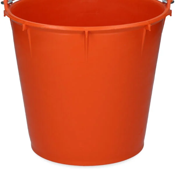 Găleată cu toartă galvanizată 7 l portocalie – Vplast