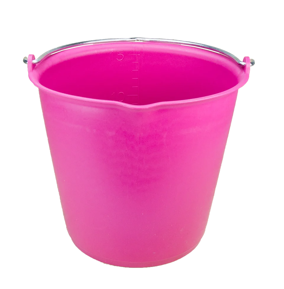 Găleată cu cioc de turnare 15 l Roz – Vplast - imagine 1