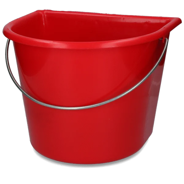 Găleată cu latură plată 15 l Roșie – Vplast