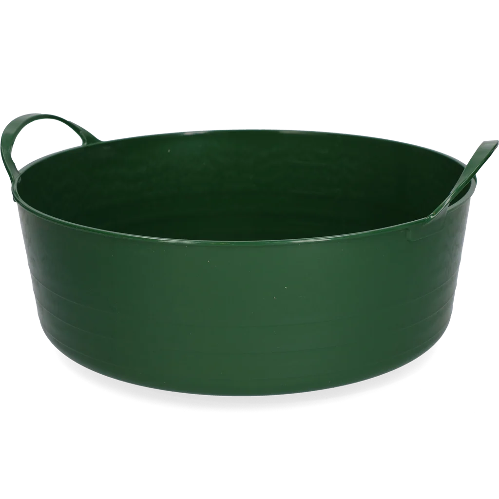 Găleată flexibilă cu mânere, 6 l, verde – Vplast V-Trug Flexi - imagine 1