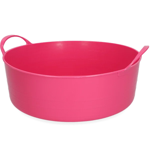 Găleată flexibilă cu mânere, 6 l, roz – Vplast V-Trug Flexi