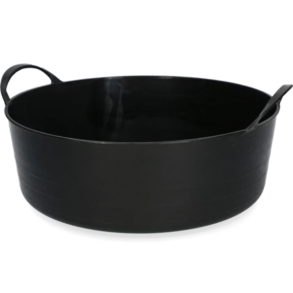 Găleată flexibilă cu mânere, 6 l, neagră – Vplast V-Trug Flexi