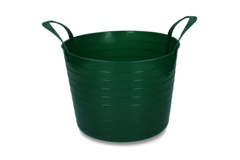Găleată flexibilă cu două mânere, 14 l, Verde – Vplast V-Trug Flexi