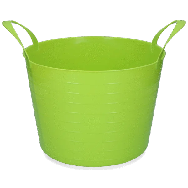 Găleată flexibilă cu două mânere, 40 l, verde lime – Vplast V-Trug Flexi