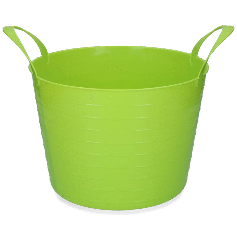 Găleată flexibilă cu două mânere, 40 l, verde lime – Vplast V-Trug Flexi