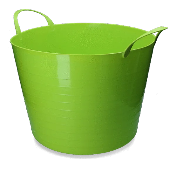 Găleată flexibilă cu mânere, 65 l, verde lime – Vplast V-Trug Flexi