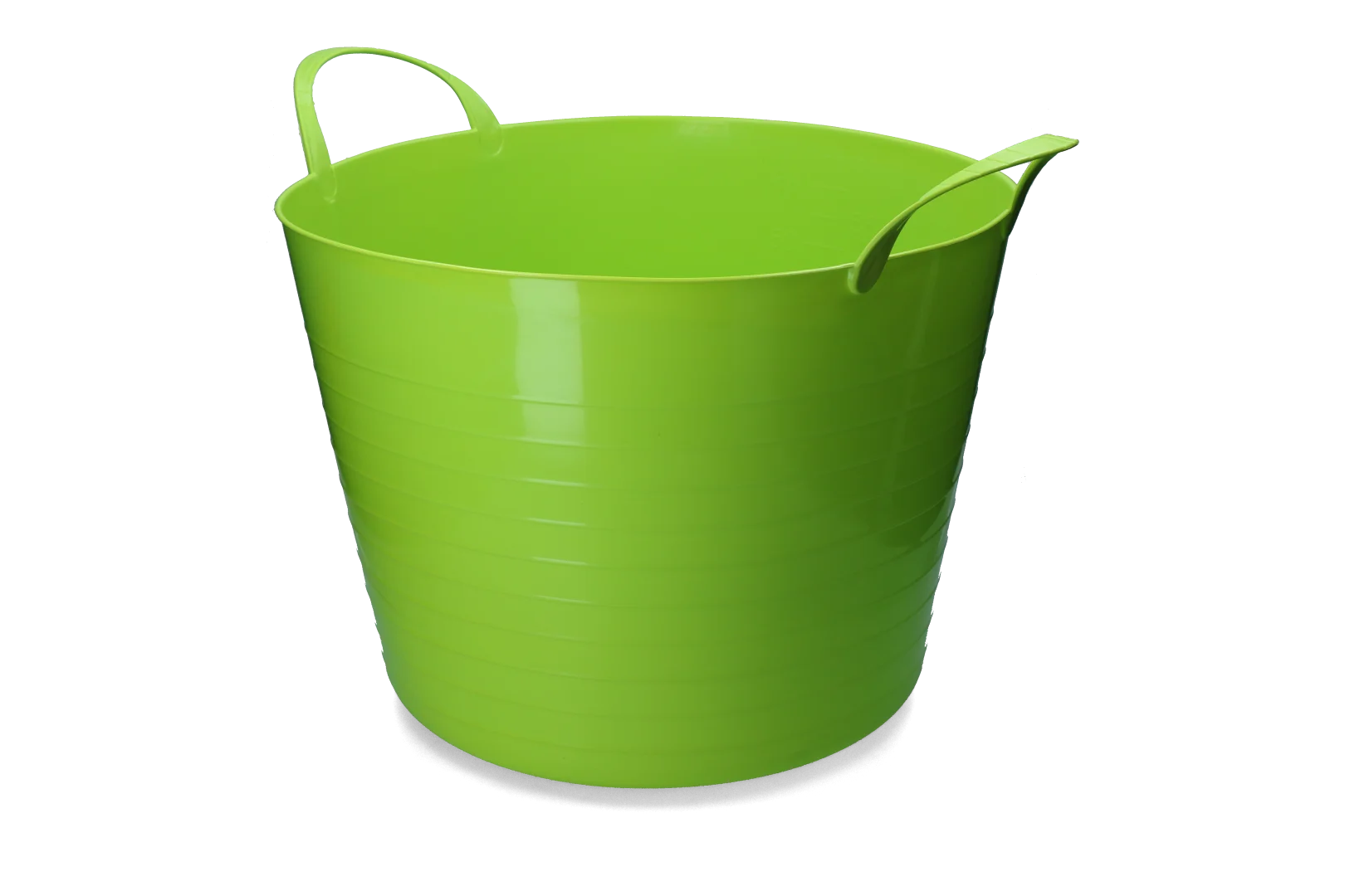 Găleată flexibilă cu mânere, 65 l, verde lime – Vplast V-Trug Flexi - imagine 1