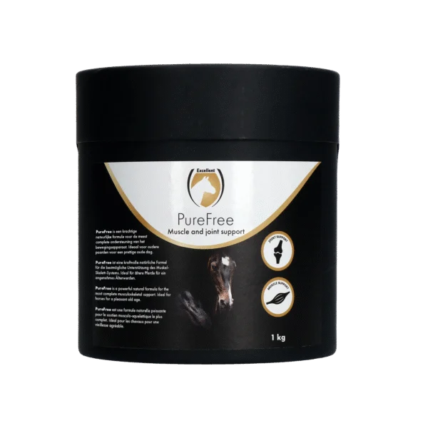 Supliment pentru articulațiile cailor, cu MSM și turmeric, 1 kg – Excellent Horse PureFree