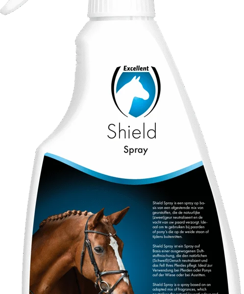 Spray neutralizator de miros pentru cai, cu parfumuri, 500 ml – Excellent Horse Shield Spray