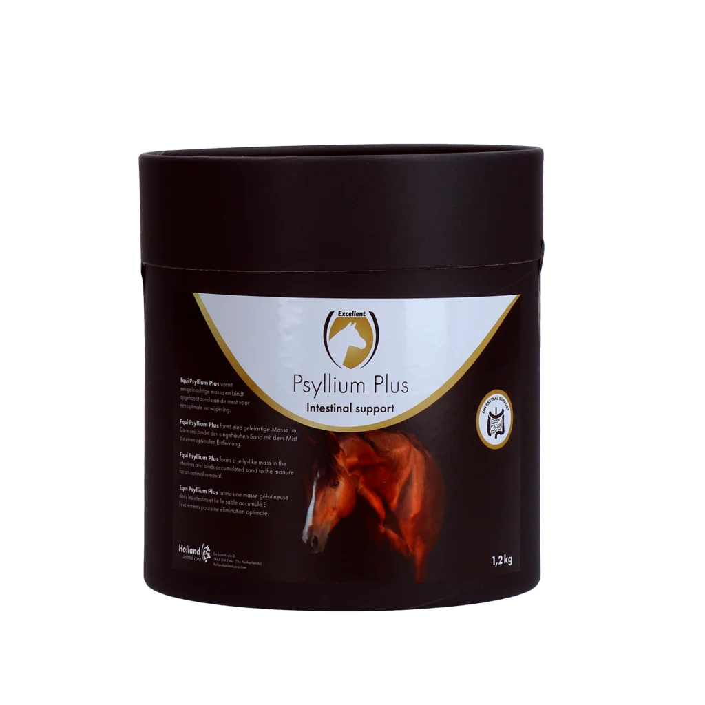 Supliment cu psyllium pentru cai, 1,2 kg – Excellent Horse Psyllium Plus - imagine 1