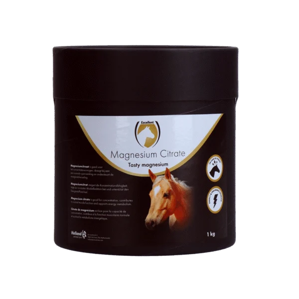 Citrat de magneziu pentru cai, 1 kg – Excellent Horse Magnesium Citrate