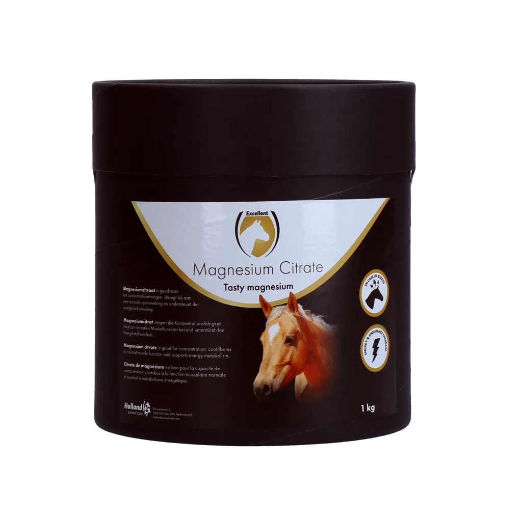 Citrat de magneziu pentru cai, 1 kg – Excellent Horse Magnesium Citrate - imagine 1