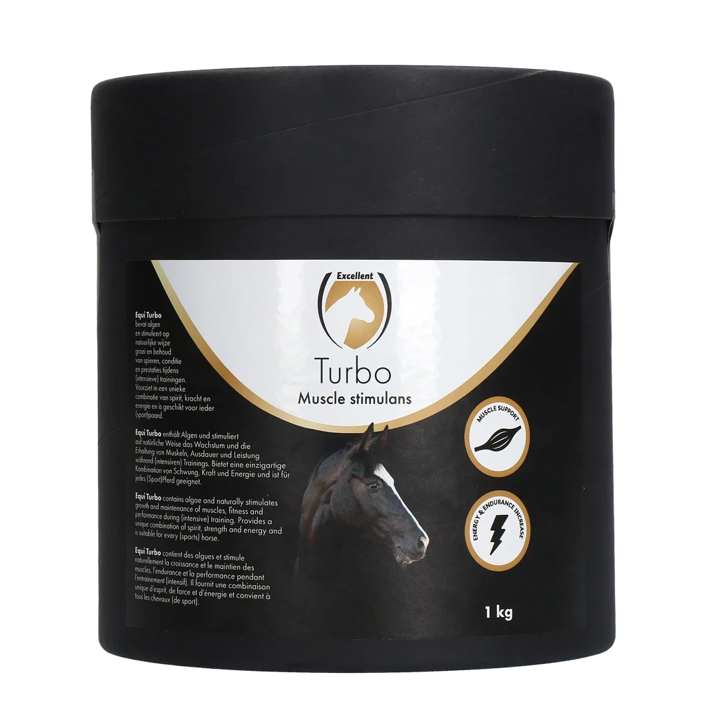 Supliment pentru musculatura cailor cu alge, 1 kg – Excellent Horse Turbo - imagine 1