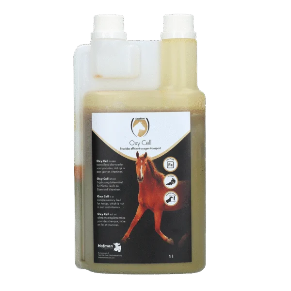Supliment cu fier pentru cai, cu vitamine și minerale, 1 l – Excellent Horse Oxy Cell