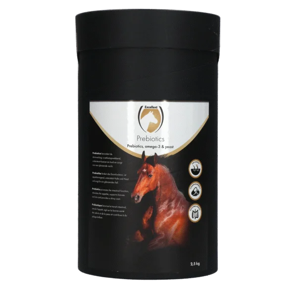 Prebiotice pentru cai cu omega 3 și drojdie, 2,5 kg – Excellent Horse Prebiotics