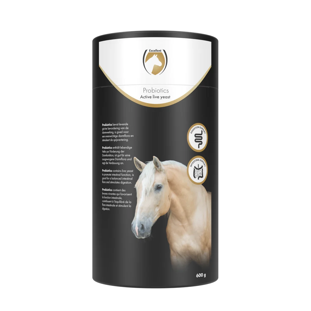 Probiotice pentru cai, sub formă de pulbere, 600 g – Excellent Horse Probiotics - imagine 1