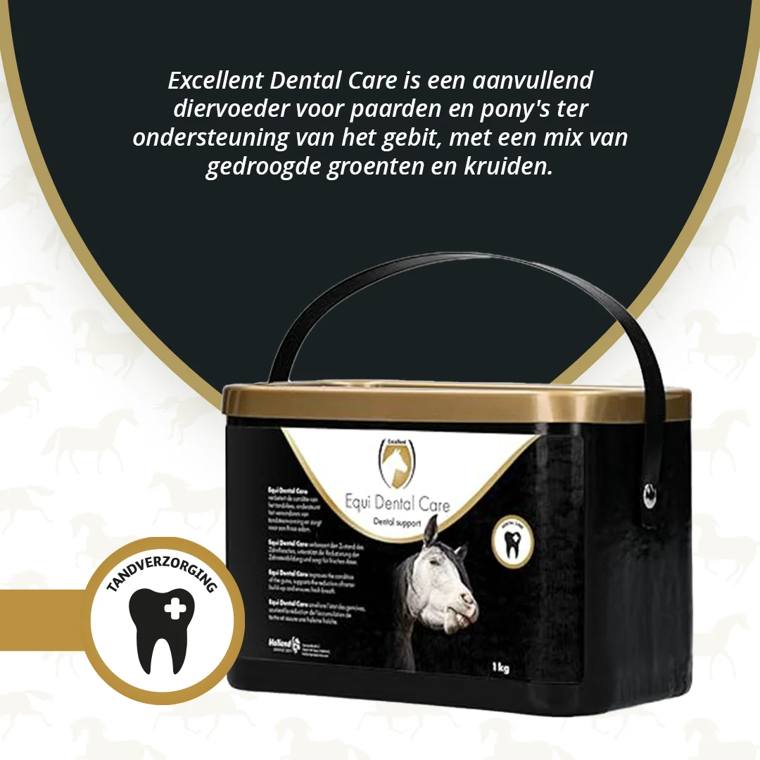 Supliment pentru igiena dentară a cailor, cu legume și plante aromatice uscate, 1 kg – Excellent Horse Dental Care - imagine 2