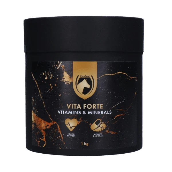 Supliment de vitamine și minerale pentru cai, 1 kg – Excellent Horse Vita Forte