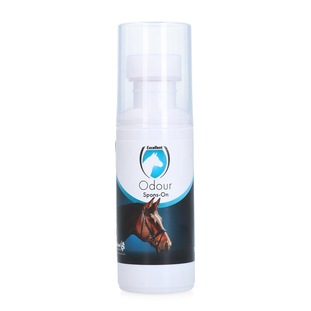 Burete pentru neutralizarea mirosurilor la cai, cu uleiuri esențiale, 75 ml – Excellent Horse Odour Spons-On - imagine 1