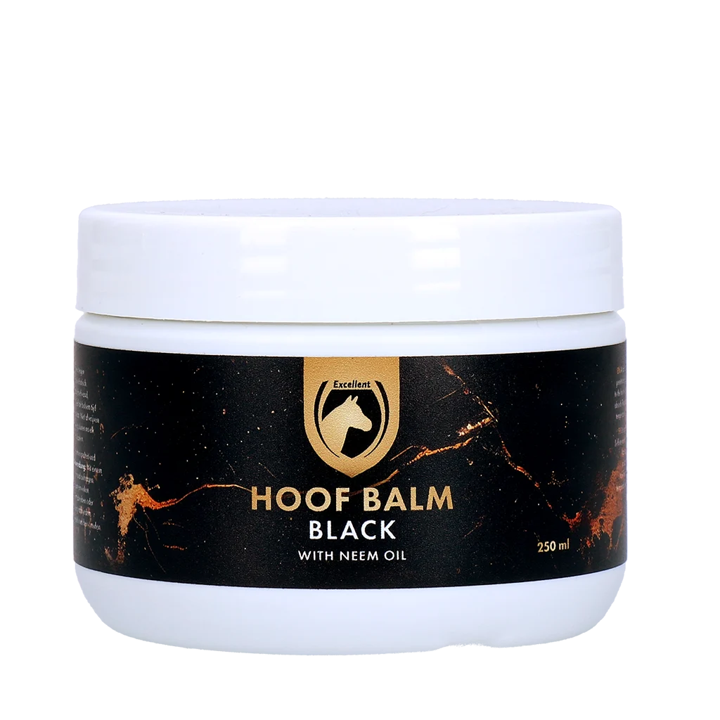 Balsam pentru copite cu ulei de neem, negru – Excellent Horse Hoof Balm met Neem Oil Black - imagine 1