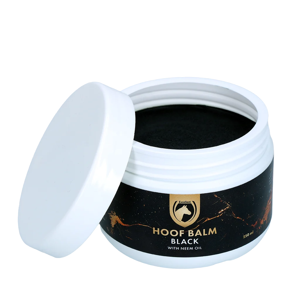 Balsam pentru copite cu ulei de neem, negru – Excellent Horse Hoof Balm met Neem Oil Black - imagine 2