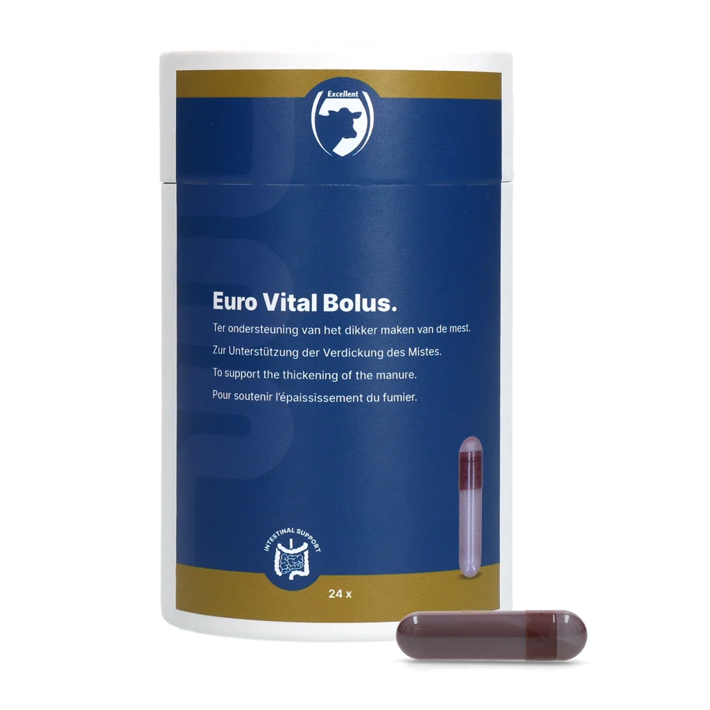 Bolus pentru viței, pentru îngroșarea fecalelor, 24 x 10 g – Excellent Euro-Vital Bolus - imagine 1