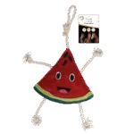 Jucărie pentru cai în formă de pepene verde, cu foșnet, 28 x 31 x 7 cm – Excellent Horse Foodie Friends Watermelon