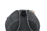Minge de joacă pentru cai din piele întoarsă cu bucle elastice, gri – Excellent Horse Fun Play Ball - imagine 2