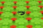 Covoraș din silicon pentru hrănirea cailor prin adulmecare, 50 x 50 cm – Excellent Horse Snuffle Mat - imagine 6