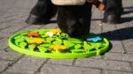 Covoraș de explorare pentru cai, pentru furaj și gustări – Excellent Horse Snuffle Mat Flower Power - imagine 4
