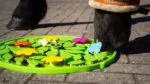 Covoraș de explorare pentru cai, pentru furaj și gustări – Excellent Horse Snuffle Mat Flower Power - imagine 3