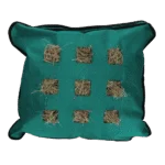Sac pentru fân pentru cai, pătrat, petrol, 62 x 55 cm – Excellent Horse Hay Pillow Slow Feeder