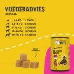 Recompense masticabile moi pentru câini, pentru momentele stresante, 60 bucăți – Excellent Pets No Stress Soft Chews - imagine 4