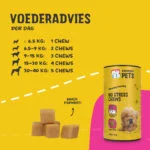 Recompense masticabile moi pentru câini, pentru momentele stresante, 120 bucăți – Excellent Pets No Stress Soft Chews - imagine 4
