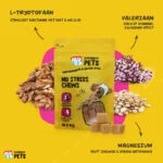 Recompense moi de mestecat pentru câini, în situații stresante, 16 x 4 g – Excellent Pets No Stress Soft Chews - imagine 6
