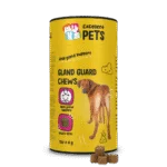 Recompense suplimentare pentru câini cu prebiotice și probiotice, 120 bucăți – Excellent Pets Gland Guard Soft Chews