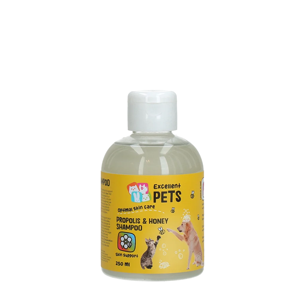 Șampon pentru câini cu propolis și miere, 250 ml – Excellent Pets Propolis & Honey Shampoo - imagine 1