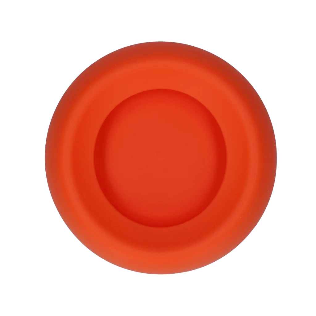 Bol din silicon pentru hrană și apă, cu margine anti vărsare, 300 ml, portocaliu – Excellent Pets No-Spill Bowl - imagine 2