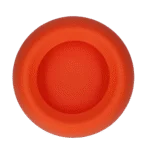 Bol pentru hrană și apă pentru câini, din silicon, cu margine anti-vărsare, 800 ml, portocaliu – Excellent Pets No-Spill Bowl - imagine 2