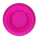 Bol pentru hrană și apă pentru câini, din silicon, cu margine anti-vărsare, 300 ml, roz – Excellent Pets No-Spill Bowl - imagine 2